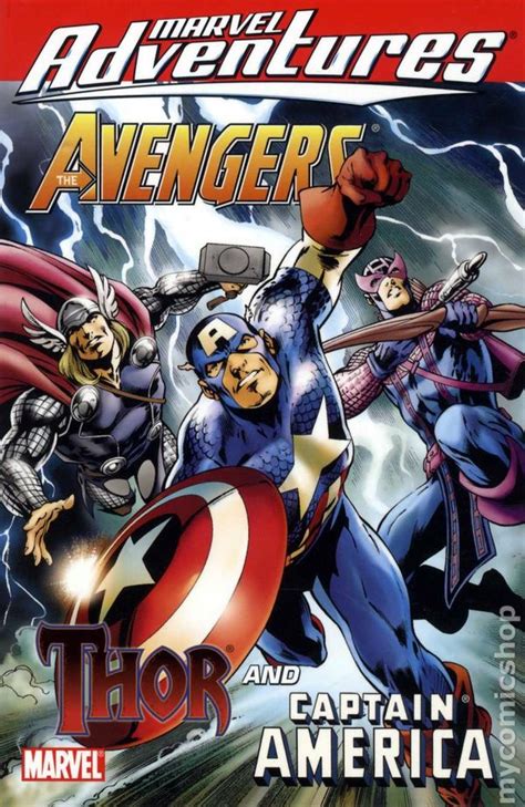 Marvel Adventures Avengers Thor and Captain America Reader