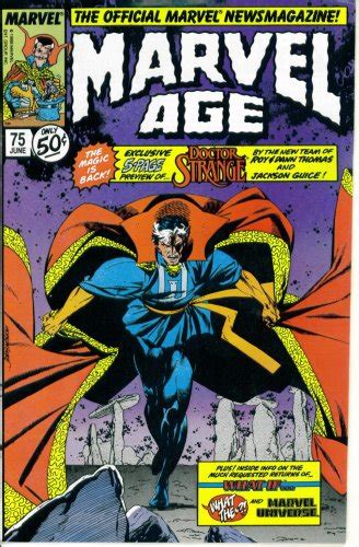 Marvel Age The Official Marvel News Magazine 75 Doctor Strange Marvel Comics Epub