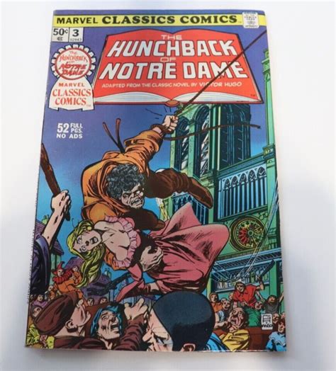 Marvel Classics Comics 3 1976 The Hunchback of Notre Dame 3 Reader