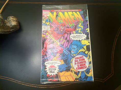 Marvel Collectors Edition 3 X-Men Pizza Hut Giveaways Doc