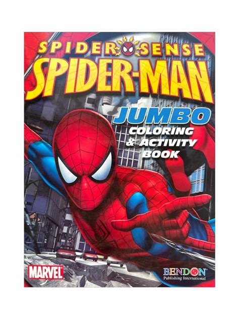 Marvel Colouring and Activity Book Spider Sense Spider - Man Activity Book Doc