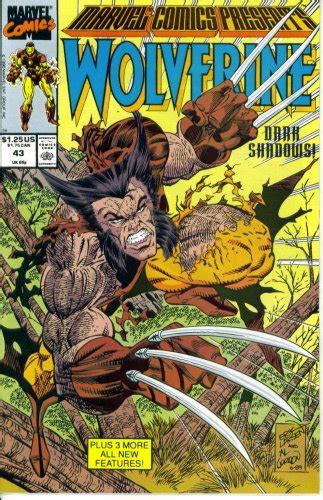 Marvel Comics Presents 43 Featuring Wolverine Wonder Man Iron Man and Siryn Marvel Comics Reader