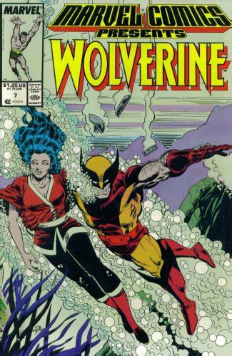 Marvel Comics Presents 7 Wolverine Man-Thing Master of Kung Fu and The Sub-Mariner Marvel Comic Book 1988 Epub