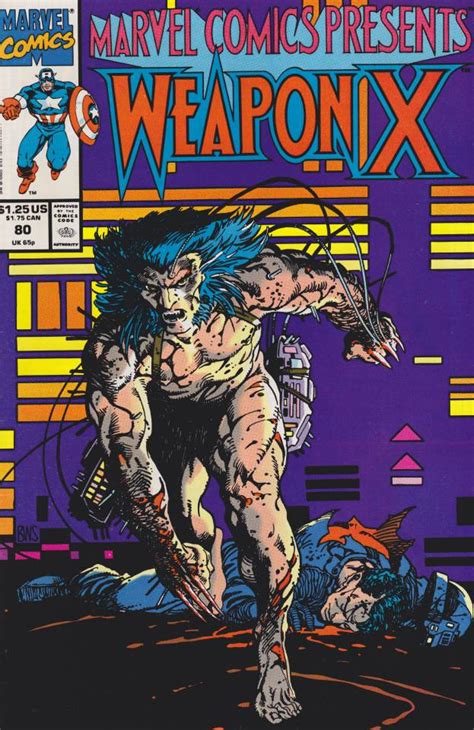 Marvel Comics Presents 80 Wolverine as Weapon X Captain America Daughters of the Dragon and Mr Fantastic Marvel Comics PDF