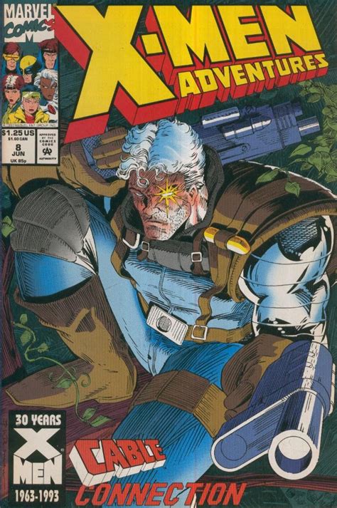 Marvel Comics X-Men Adventures Cable Connection Comic Book Vol 1 No 8 June 1993 Reader