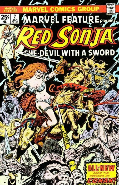 Marvel Feature Presents Red Sonja She Devil With A Sword 7 The Battle Of The Barbarians Reader