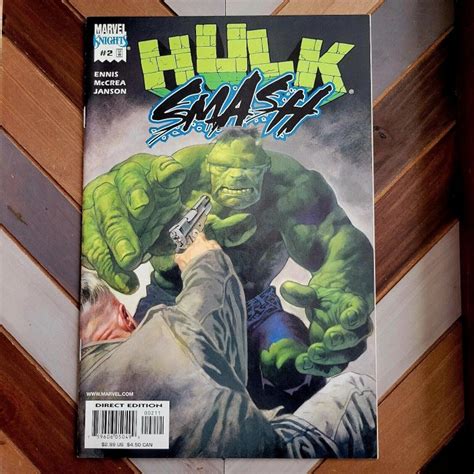 Marvel Knights HULK SMASH 1 and 2 of a 2 issue Limited Series complete set Volume 1 Doc