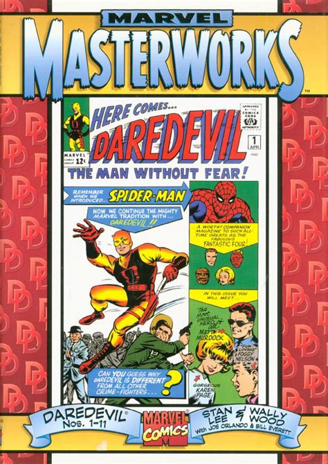 Marvel Masterworks Dardevil Volume 1 Reprints Daredevil Nos 1-11 ComicCraft cover 1999 Reader