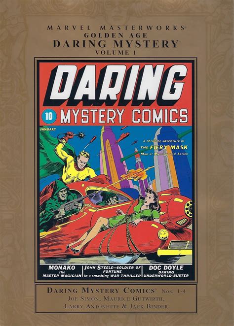 Marvel Masterworks Golden Age Daring Mystery Volume 1 Epub