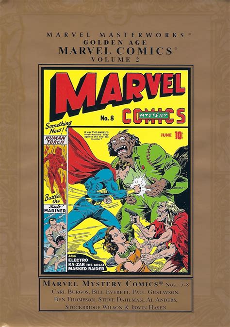 Marvel Masterworks Golden Age Marvel Comics Volume 2 Epub