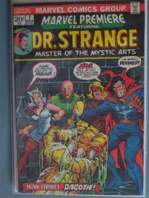 Marvel Premiere Featuring Dr Strange Master of the Mystic Arts Comic Book The Shadows of the Starstone 7 Doc