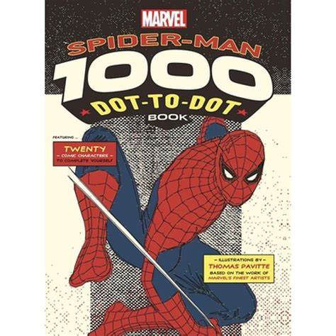 Marvel Spider-Man 1000 Dot-to-Dot Book Reader