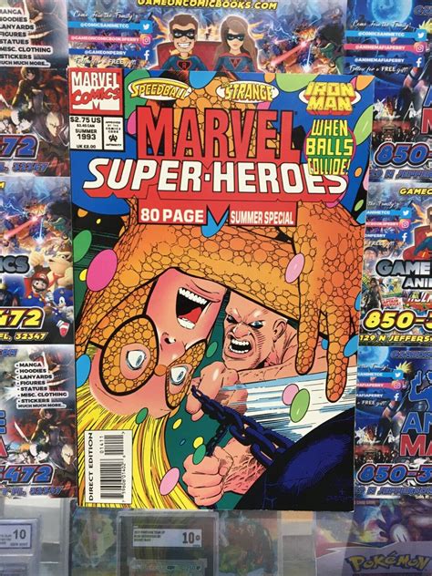 Marvel Super Heroes 14 Summer Special Featuring Speedball Iron Man and Dr Strange PDF