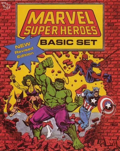 Marvel Super Heroes Basic Set BOX SET Doc