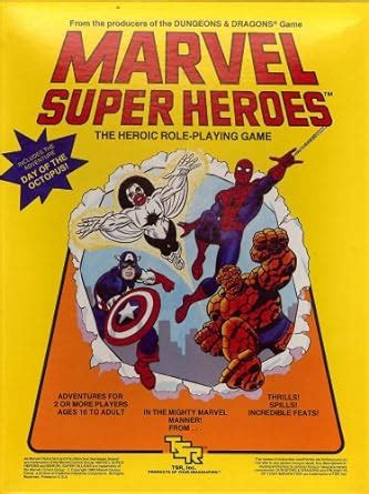 Marvel Super Heroes Basic Set BOX SET Doc