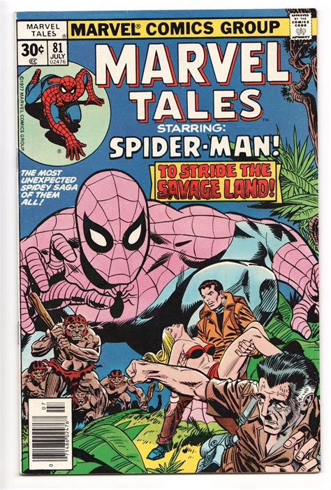 Marvel Tales 81 Starring Spider-man July 1977 Reader
