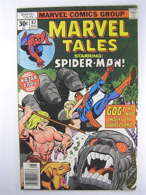 Marvel Tales 82 Starring Spider-Man in Beware the Power of Gog Marvel Comics Reader