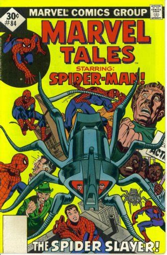 Marvel Tales 84 Starring Spider-Man in The Spider Slayer Marvel Comics Reader