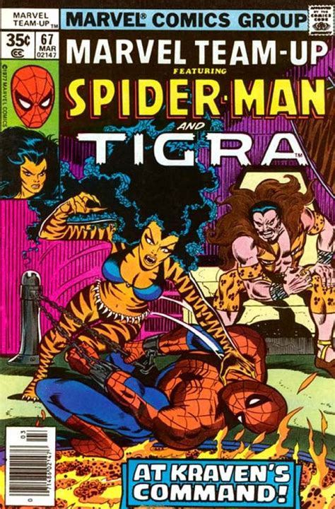 Marvel Team-Up 67 Featuring Spider-Man and Tigra in Tigra Tigra Burning Bright Marvel Comics PDF