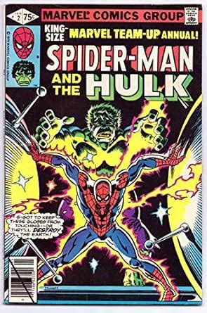 Marvel Team-Up Annual 2 Featuring Spider-Man and the Hulk in Murder In Cathedral Canyon Marvel Comics Reader