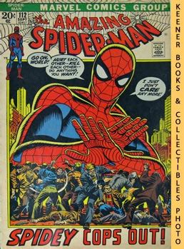 Marvel The Amazing Spider-Man Vol 1 No 112 September 1972 Spidey Cops Out Doc