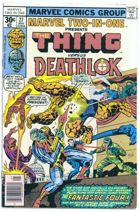 Marvel Two-in-One 27 The Thing versus Deathlok Volume 1 Doc