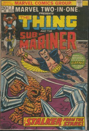 Marvel Two-in-one 2 the Thing Vrs Sub-mariner 1 Doc