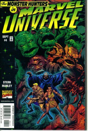 Marvel Universe 4 Featuring the Monster Hunters in Monsters on the Loose Marvel Comics Doc