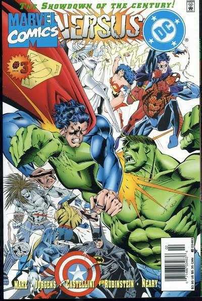 Marvel Versus DC 3 Round Three DC Marvel Comics Doc