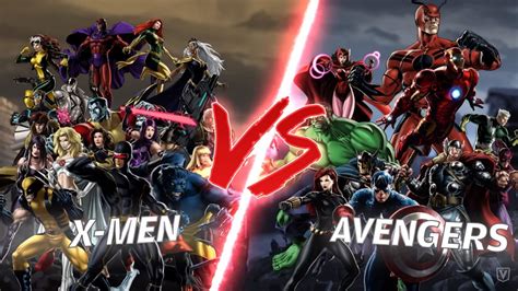 Marvel X-Men vs. Avengers: The Ultimate Battle for Supremacy