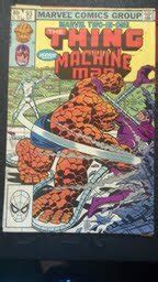 Marvel the Thing Versus Machine Man Marvel Two In One Volume 1 Epub