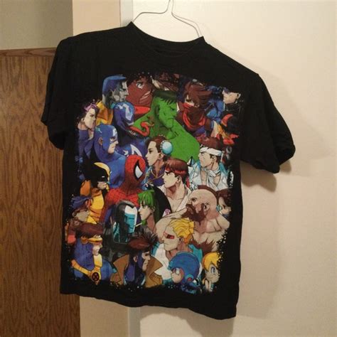 Marvel vs. Capcom: A Timeless Tribute on Shirts