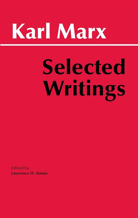 Marx Selected Writings Hackett Classics Kindle Editon