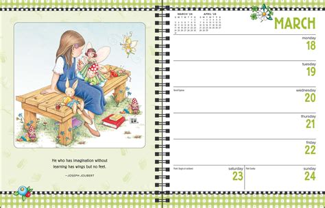 Mary Engelbreit Weekly Planner Calendar Reader