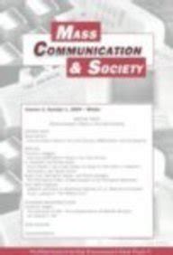 Mass Communication and Society 1st Edition PDF