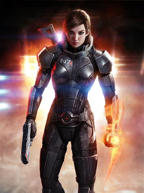 Mass Effect: Commander Shepard Female - A Paragon of Leadership and Strength