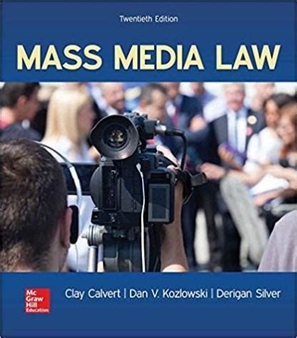 Mass Media Law Don Pember Kindle Editon