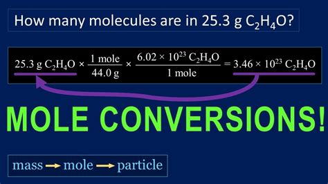 Mass Mole Particle Conversion Answers Reader