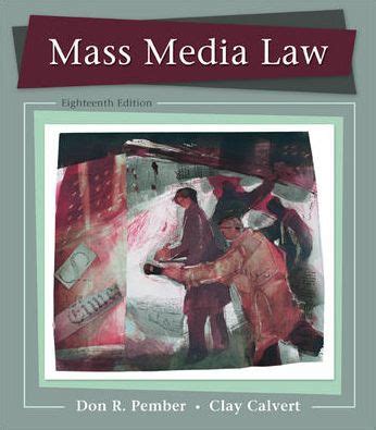 Mass media law pember calvert Ebook Kindle Editon