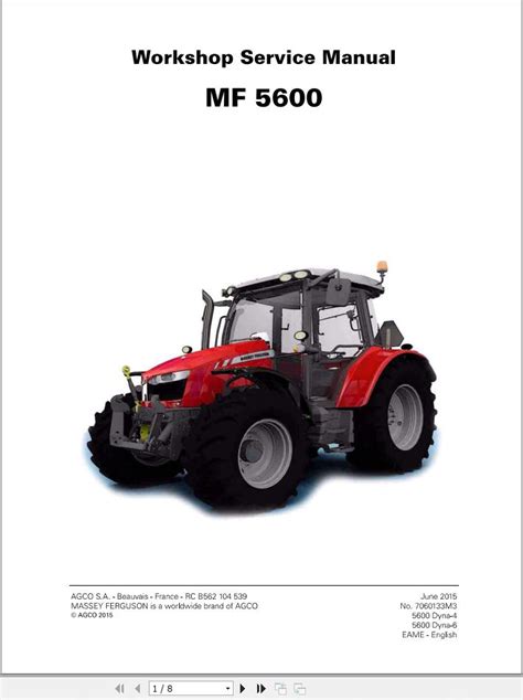 Massey Ferguson Service Manual Download Ebook Doc