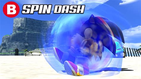 Master Sonic's Spin Dash: