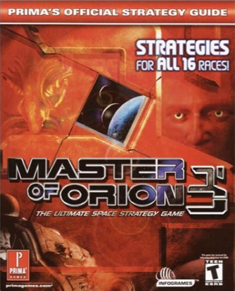 Master of Orion 3 The Ultimate Space Strategy Game Prima s Official Strategy Guide Doc