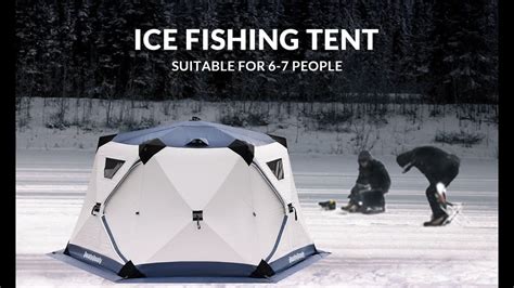 Master the Art of Ice Fishing with the Revolutionary Qualyqualy Ice Fishing Tent