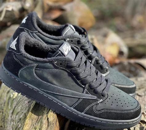 Master the Art of Style with the Jordan 1 Low "Cnfans Black Phatnosm"