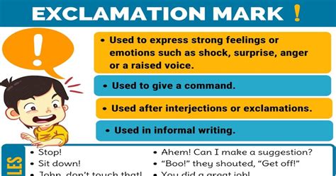 Master the Exclamation Mark: Your Guide to Using "¡" in English Writing!