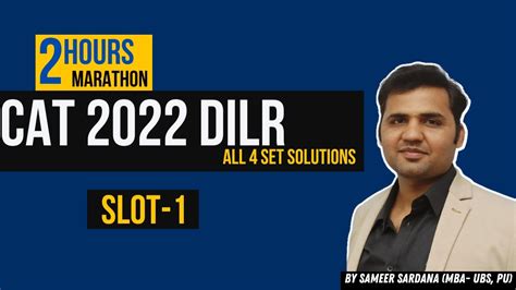 Mastering DILR Slot 3 in CAT 2022: Comprehensive Guide for Excellence