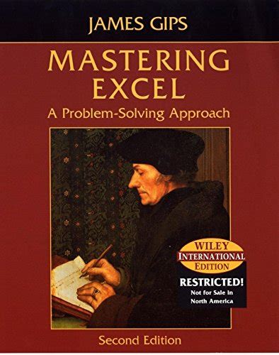 Mastering Excel A Problem-Solving Approach Epub