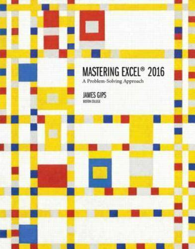 Mastering Excel A Problem-Solving Approach Epub