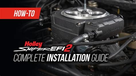 Mastering Holley Sniper EFI: A Comprehensive Guide