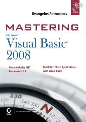 Mastering Microsoft Visual Basic 2008 Kindle Editon